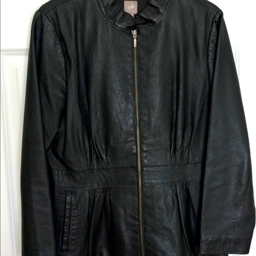 VINTAGE J. Jill Leather Jacket